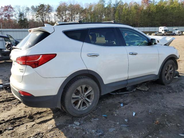 5XYZUDLB9EG160265 - 2014 HYUNDAI SANTA FE S WHITE photo 3