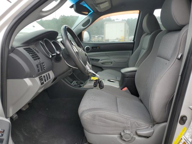 5TFJU4GNXCX025291 - 2012 TOYOTA TACOMA DOUBLE CAB PRERUNNER SILVER photo 7