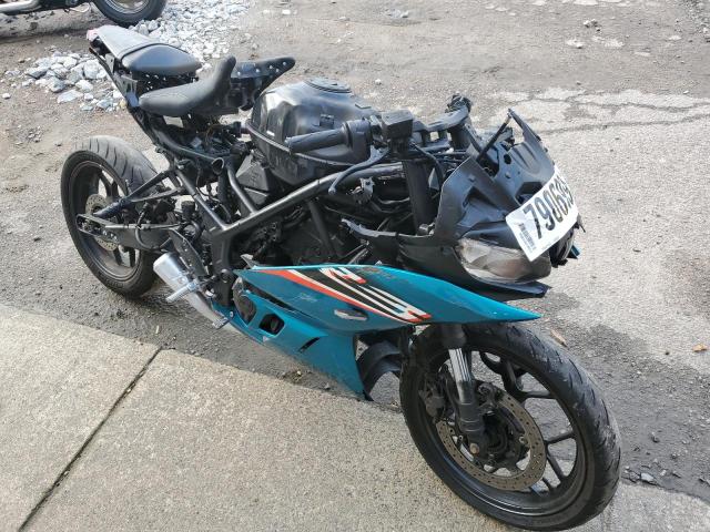 MH3RH18Y0MK006540 - 2021 YAMAHA YZFR3 A TURQUOISE photo 9