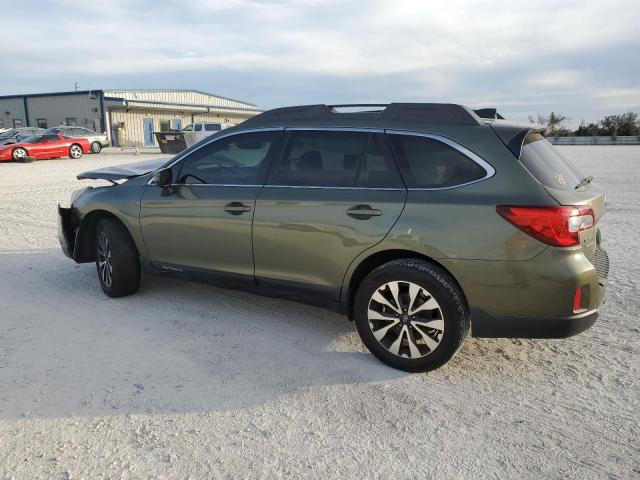 4S4BSAKC1H3230488 - 2017 SUBARU OUTBACK 2.5I LIMITED GREEN photo 2