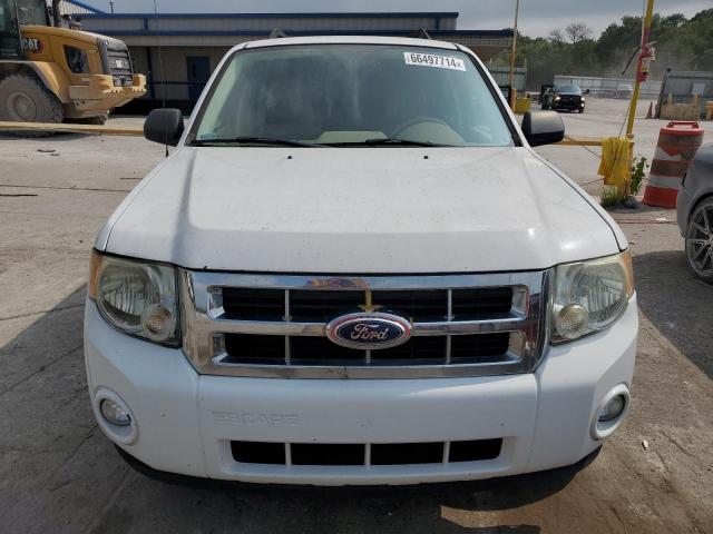 1FMCU03Z88KB53393 - 2008 FORD ESCAPE XLT WHITE photo 5