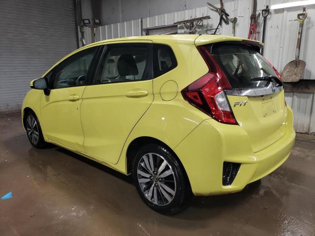 JHMGK5H72HS016819 - 2017 HONDA FIT EX YELLOW photo 2