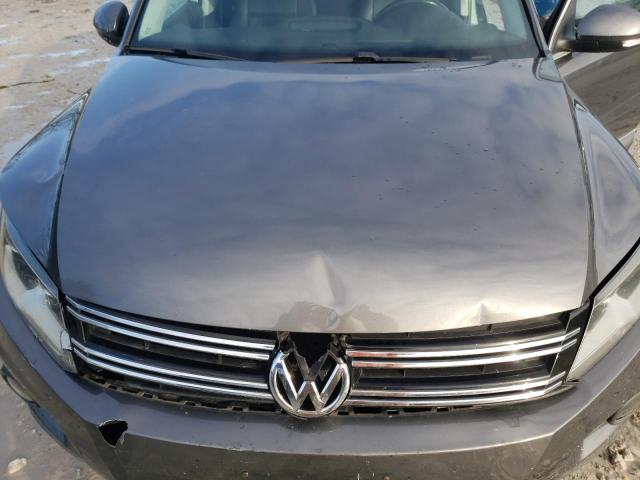 WVGAV7AX1CW004677 - 2012 VOLKSWAGEN TIGUAN S GRAY photo 12