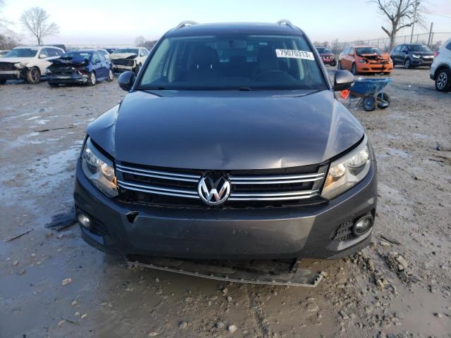 WVGAV7AX1CW004677 - 2012 VOLKSWAGEN TIGUAN S GRAY photo 5