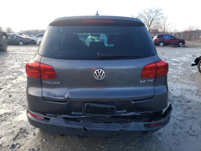 WVGAV7AX1CW004677 - 2012 VOLKSWAGEN TIGUAN S GRAY photo 6