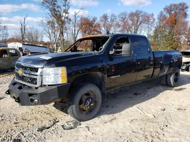 1GC4K1C84CF113129 - 2012 CHEVROLET SILVERADO K3500 LTZ BLACK photo 1