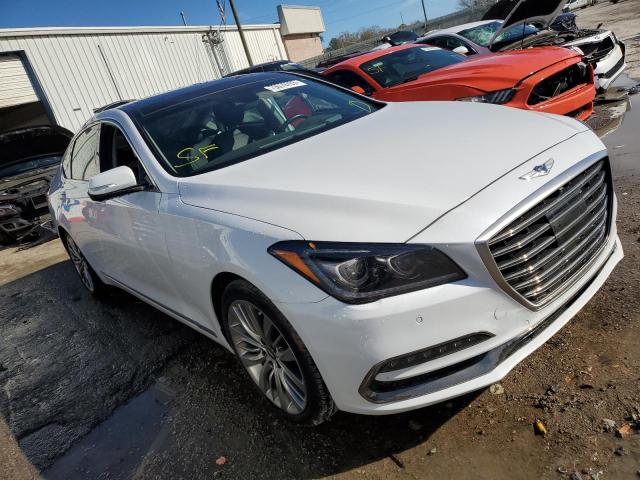 KMTFN4JF3KU325289 - 2019 GENESIS G80 BASE WHITE photo 4