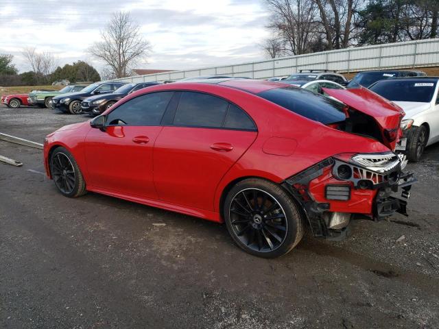 WDD5J4HB6LN070115 - 2020 MERCEDES-BENZ CLA 250 4MATIC RED photo 2