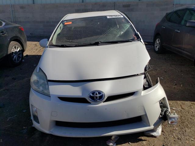 JTDKN3DU4B0312740 - 2011 TOYOTA PRIUS WHITE photo 5