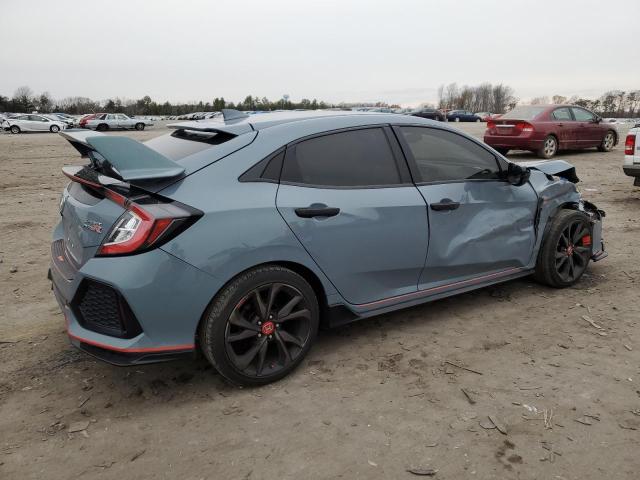 SHHFK7G46JU214417 - 2018 HONDA CIVIC SPORT GRAY photo 3