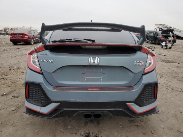 SHHFK7G46JU214417 - 2018 HONDA CIVIC SPORT GRAY photo 6