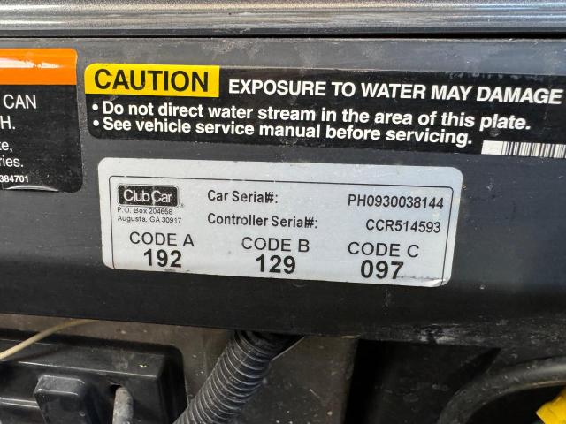 PH0930038144 - 2012 MISC CLUB CAR Белый фото 15