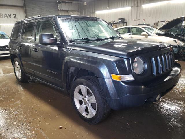 1C4NJPFB1ED691866 - 2014 JEEP PATRIOT LATITUDE BLUE photo 4