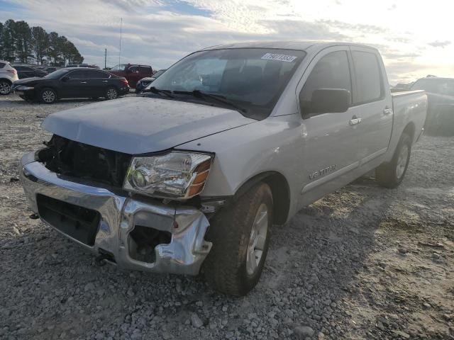 1N6BA07A95N534934 - 2005 NISSAN TITAN XE SILVER photo 1