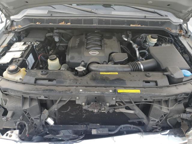 1N6BA07A95N534934 - 2005 NISSAN TITAN XE SILVER photo 11