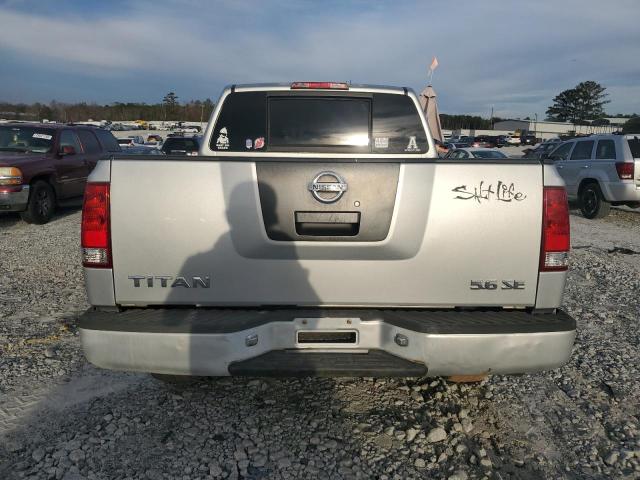 1N6BA07A95N534934 - 2005 NISSAN TITAN XE SILVER photo 6