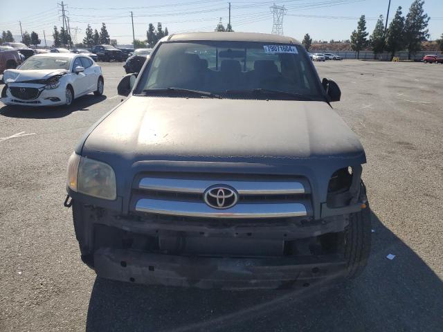5TBRU34195S442613 - 2005 TOYOTA TUNDRA ACCESS CAB SR5 GRAY photo 5