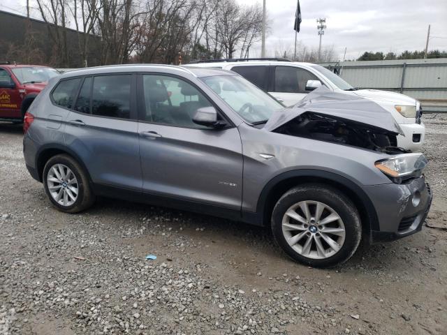 5UXWX9C59F0D46852 - 2015 BMW X3 XDRIVE28I GRAY photo 4