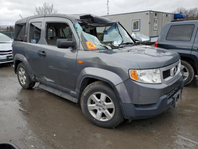 5J6YH1H76AL002252 - 2010 HONDA ELEMENT EX GRAY photo 4