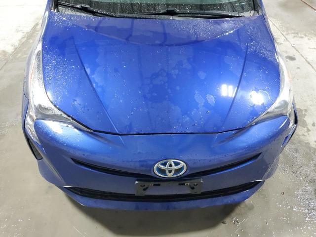 JTDKBRFU8G3510025 - 2016 TOYOTA PRIUS BLUE photo 11