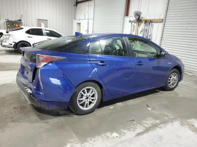 JTDKBRFU8G3510025 - 2016 TOYOTA PRIUS BLUE photo 3