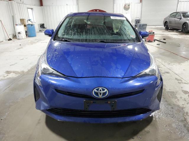 JTDKBRFU8G3510025 - 2016 TOYOTA PRIUS BLUE photo 5