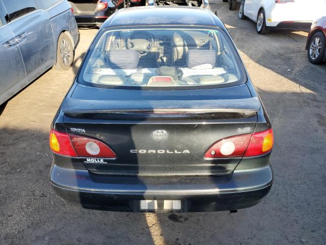 1NXBR12E62Z591438 - 2002 TOYOTA COROLLA CE BLACK photo 6