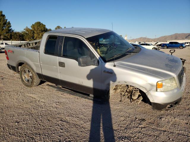 1FTPX14535KB30372 - 2005 FORD F150 SILVER photo 4