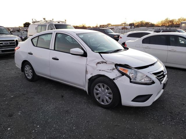 3N1CN7APXKL820758 - 2019 NISSAN VERSA S WHITE photo 4