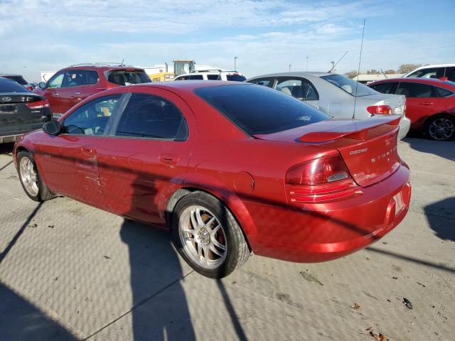 1B3EL76R74N106449 - 2004 DODGE STRATUS R/T RED photo 2