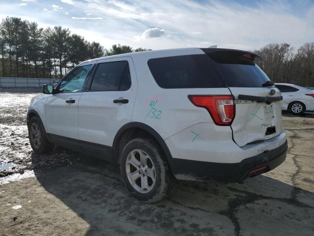 1FM5K8AR9HGB92836 - 2017 FORD EXPLORER POLICE INTERCEPTOR თეთრი ფოტო 2