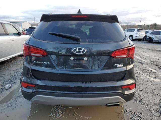 5NMZUDLB1HH013836 - 2017 HYUNDAI SANTA FE S BLACK photo 6