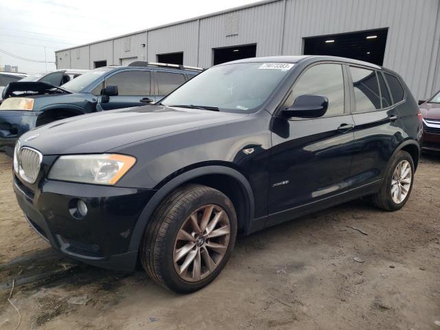 5UXWX9C52E0D27770 - 2014 BMW X3 XDRIVE28I BLACK photo 1