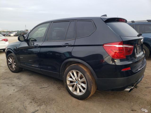 5UXWX9C52E0D27770 - 2014 BMW X3 XDRIVE28I BLACK photo 2