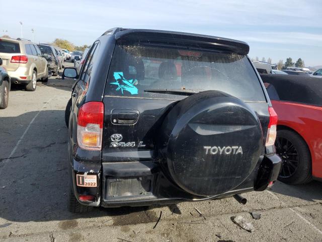 JTEGH20V620078618 - 2002 TOYOTA RAV4 BLACK photo 6