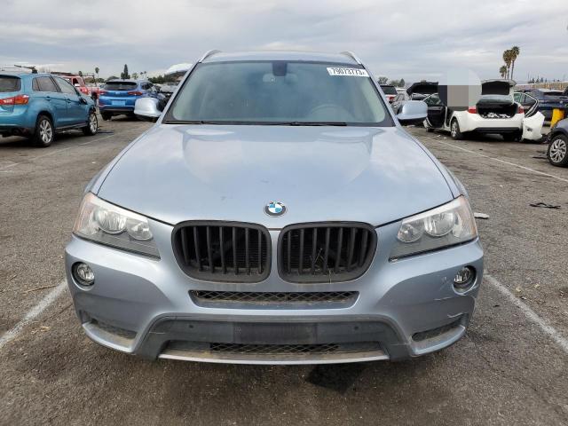 5UXWX9C57D0A16253 - 2013 BMW X3 XDRIVE28I BLUE photo 5