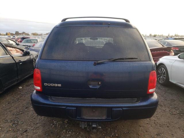 1B4HR28N41F502722 - 2001 DODGE DURANGO BLUE photo 6