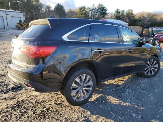 5FRYD4H48EB049413 - 2014 ACURA MDX TECHNOLOGY BLACK photo 3