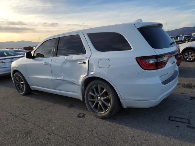 1C4RDHDG5JC328855 - 2018 DODGE DURANGO GT WHITE photo 2