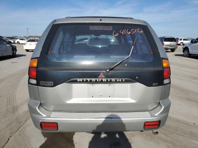 JA4LS21H71P061727 - 2001 MITSUBISHI MONTERO SPORT ES SILVER photo 6