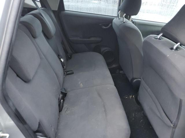 JHMGE8H36DC066472 - 2013 HONDA FIT SILVER photo 10