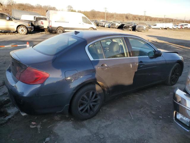 JNKBV61F18M250415 - 2008 INFINITI G35 BLUE photo 3