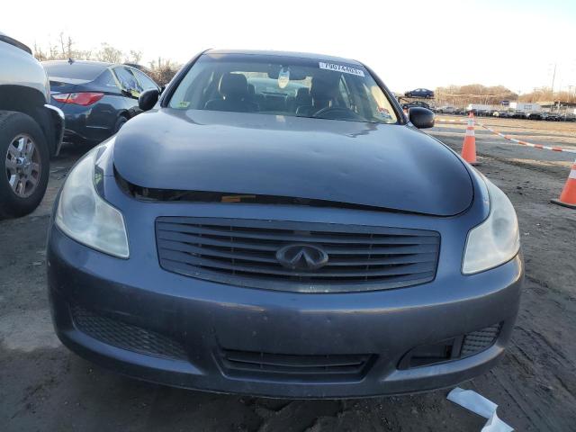 JNKBV61F18M250415 - 2008 INFINITI G35 BLUE photo 5