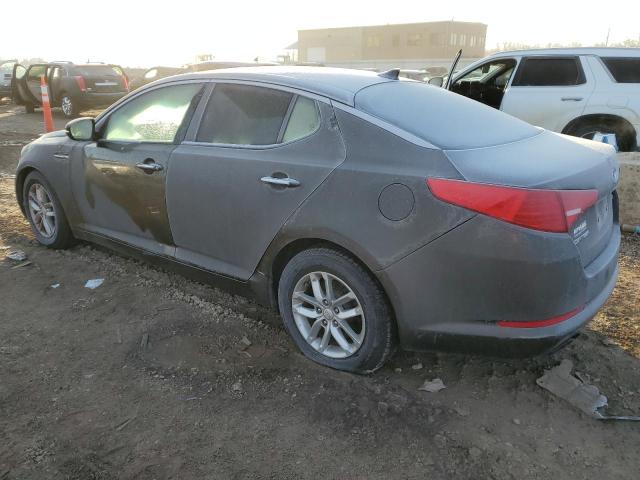 5XXGM4A70DG094312 - 2013 KIA OPTIMA LX GRAY photo 2