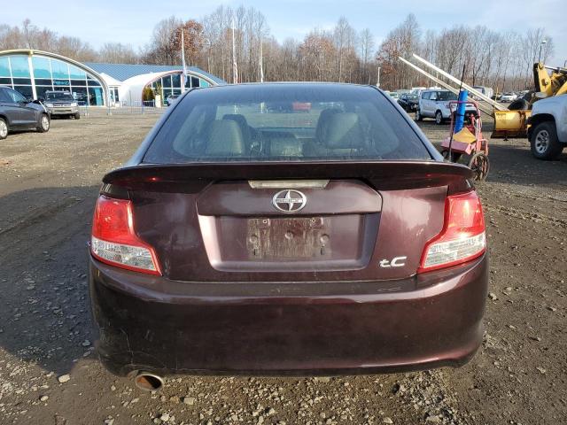 JTKJF5C76D3063884 - 2013 TOYOTA SCION TC 勃艮第红 照片 6