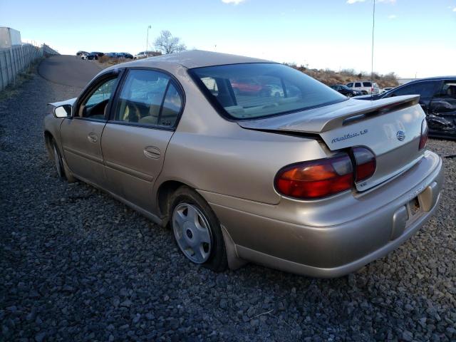 1G1NE52J91M682776 - 2001 CHEVROLET MALIBU LS GOLD photo 2