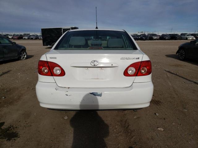 1NXBR32E56Z703311 - 2006 TOYOTA COROLLA CE WHITE photo 6