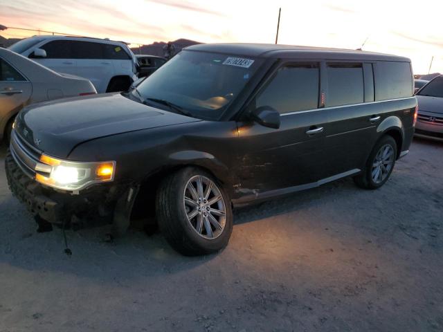 2FMHK6D89KBA03590 - 2019 FORD FLEX LIMITED GRAY photo 1