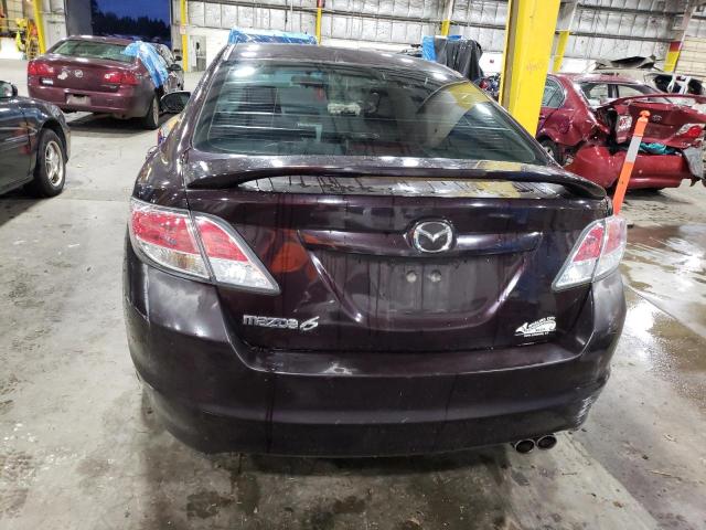 1YVHZ8BH2B5M23799 - 2011 MAZDA 6 I PURPLE photo 6