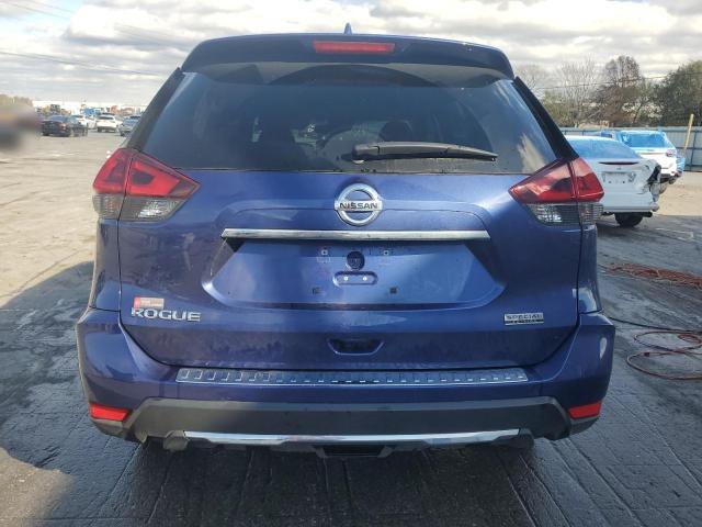 5N1AT2MT2KC800985 - 2019 NISSAN ROGUE S BLUE photo 6